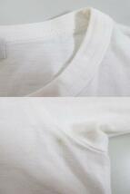 プレイコムデギャルソン PLAY COMME des GARCONS AZ-T105 AD2017/3 半袖 Tシャツ カットソー M 白系 ホワイト 日本製 ロゴ プリント 刺繍_画像9