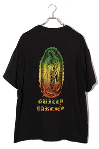 22SS WACKO MARIA ワコマリア SIZE:XL CREW NECK T-SHIRT マリアプリント 半袖Tシャツ BLACK ブラック 22SS-WMT-TEE01 /● メンズ