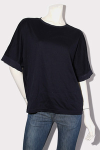 Dessin デッサン ドルマンスリーブ プルオーバー カットソー Tシャツ 2 NAVY ネイビー F58-12053 /◆☆ レディース