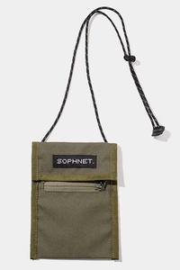 SOPHNET. ソフネット NECK POUCH ネックポーチ ショルダー サコッシュ バッグ F OLIVE オリーブ SOPH-190140 /◆ メンズ