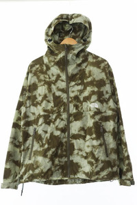 ザノースフェイス THE NORTH FACE カモフラージュ ノベルティ コンパクト ジャケット NP71535 S 緑 グリーン ブランド古着ベクトル 中古●2