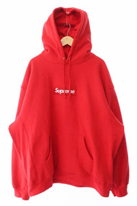 シュプリーム SUPREME 23AW Box Logo Hooded Sweatshirt ボックス ロゴ フーデッド スウェット シャツ プルオーバー パーカー XXL 赤 レッ