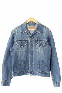 リーバイス Levi's デニム ジャケット Gジャン 70500-03 M ブルー ブランド古着ベクトル 中古●240514 メンズ