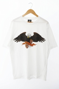 subculture サブカルチャー 22SS EMBLEM EAGLE TEE エンブレム イーグル プリント 半袖Tシャツ SCST-S2206 3 白 ホワイト