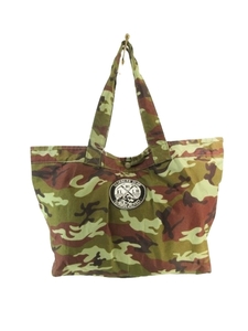  XLarge X-LARGE tote bag button camouflage military green QQQ men's 