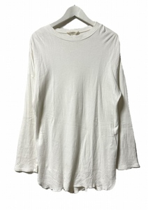 トゥデイフル TODAYFUL Doubleface Slit Long T-Shirts ダブルフェイススリットロングTシャツ F ホワイト