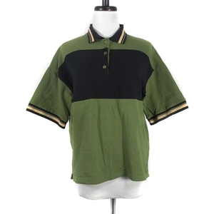 Zampa Zampa Style Zanpafo Holiday Polo рубашка Sten Color 5 -Minute Drinke Detave Cotton Lin M Khaki Tops Ladies