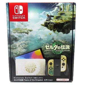 未使用品 任天堂 ニンテンドースイッチ Nintendo Switch 有機ELモデル Joy-Con(L)/(R) HEG-S-KDAAA ゼルダ ティアーズ エディション