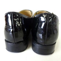 シューズ 靴 エナメル レザー メダリオン モンクストラップ 37 黒 ブラック 23.5cm くつ レディース_画像5