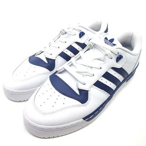  Adidas adidas соперник Lee low RIVALRY LOW спортивные туфли GZ9794 белый голубой белый синий 27.5cm очень красивый товар мужской 