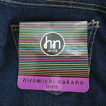 未使用品 ヒロミチナカノ jeans デニム ジーンズ ボトムス クロップド ロールアップ ストレッチ 67 インディゴ ※EKM レディース_画像4