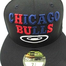 ニューエラ NEW ERA 59FIFTY NBA コインパーキングデリバリー シカゴブルズ キャップ 帽子 ブラック 黒 7 3/8 58.7cm 美品 メンズ_画像6