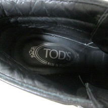 トッズ TOD'S ブーティー ハイヒール ショートブーツ レースアップ 35 1/2 約22.5cm 黒 ブラック IBO53 X レディース_画像9