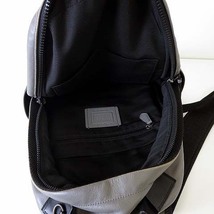 コーチ COACH リュック リュックサック レザー エッジ バックパック 91236 EDGE BACKPACK グレー 黒 ブラック 鞄 カバン レア メンズ_画像5