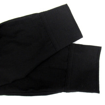 バンヤードストーム BARNYARDSTORM シャツワンピース ロング丈 長袖 リボン 0 小さいサイズ 黒 ブラック /SM34 レディース_画像5