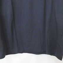 バナナリパブリック BANANA REPUBLIC Tシャツ カットソー 半袖 丸首 ロゴ 綿 紺 ネイビー XL メンズ_画像5
