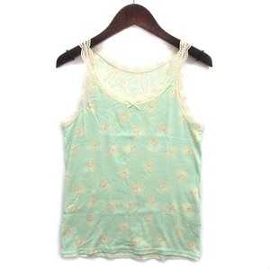  Franche Lippee franche lippee.. топ гонки хлопок mint green M сделано в Японии женский 