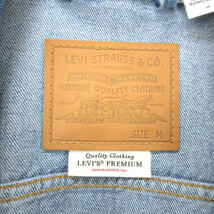 リーバイス Levi's 501 牛革パッチ プレミアム デニム ジャケットM メンズ_画像5