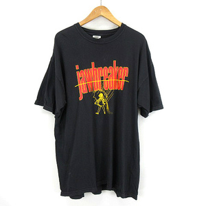 コンフォートカラーズ Comfort Colors jawbreaker プリントTシャツ黒ブラックXL メンズ