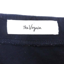 ザヴァージニア The Virgnia カットソー スクエアネック 五分袖 900 紺 ネイビー /YK レディース_画像5