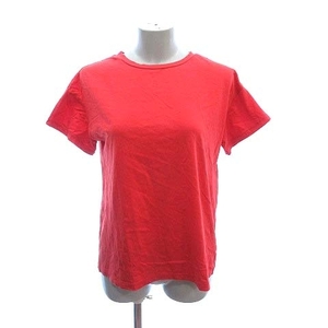 ビアズリー BEARDSLEY ガリャルダガランテ Tシャツ カットソー 半袖 クルーネック ロゴプリント F 赤 レッド /CT レディース