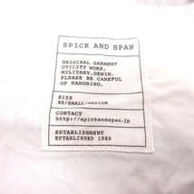 スピック&スパン Spick&Span カットソー ヘンリーネック ボーダー フレンチスリーブ 黒 ブラック 白 ホワイト /YK レディース_画像5