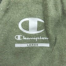 チャンピオン CHAMPION ハーフパンツ ショート イージーパンツ ロゴ刺繍 L 緑 カーキ /CT レディース_画像6