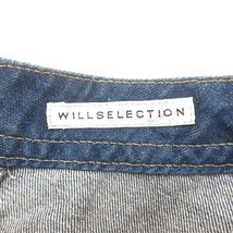 ウィルセレクション WILLSELECTION デニムジャケット Gジャン ジージャン M 紺 ネイビー /MN レディース_画像6
