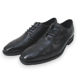 ECCO エコー CALCAN OXFORD 640774 01001 ビジネスシューズ 46 ブラック 黒系 レザー メンズ