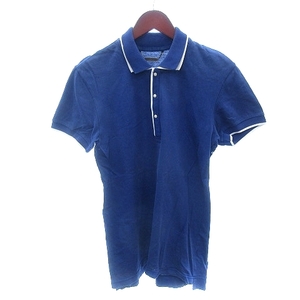  Monkey time MONKEY TIME Arrows polo-shirt deer. . piping short sleeves S blue blue /AU men's 