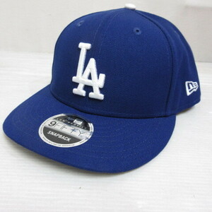 未使用品 ニューエラ NEW ERA 9FIFTY MLB ロサンゼルス ドジャース ベースボール キャップ 帽子 ブルー スナップバック 正規品 メンズ