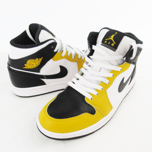 AIR JORDAN 1 MID "YELLOW OCHRE" DQ8426-701 （イエローオークル/ブラック/ホワイト/イエローオークル）