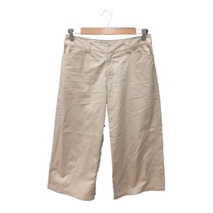  Comme Ca Ism COMME CA ISM pants 7 minute height M beige /MS lady's 