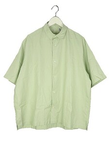 キャプテン サンシャイン KAPTAIN SUNSHINE 23SS Half Sleeve Shirt KS23SSH06 ハーフスリーブシャツ 40 ライトグリーン