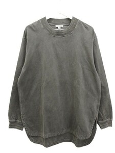 オーセン AUTHEN エッセンシャルLSモックネックシャツ M グレー ESSENTIAL LS MOCK NECK T SHIRT カットソー Tシャツ メンズ レディース