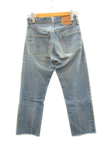 リーバイス Levi's 80s 501 デニムパンツ 赤耳 レッドライン ジーンズ USA製 ブルー カットオフ W29 メンズ レディース_画像2