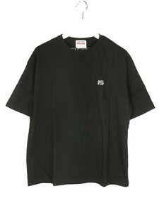 PORK CHOP GARAGE SUPPLY ポークチョップ 刺繍 Tシャツ M ブラック カットソー トップス メンズ