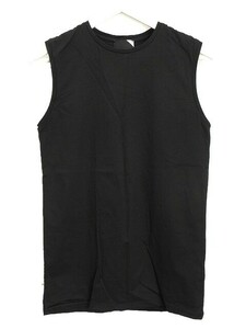 エイトン ATON SUVIN 60/2 TANK TOP タンクトップ 02 黒 ブラック カットソー トップス レディース