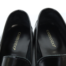 カミナンド caminando Deuxieme Classe別注 22SS LOAFERS ローファー レザー 7 24cm 黒 ブラック /SR33 レディース_画像5