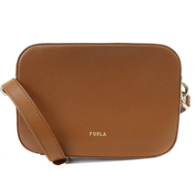 フルラ FURLA BLOCK MINI ショルダーバッグ ロゴ 茶色 ブラウン /SR3 レディース_画像1