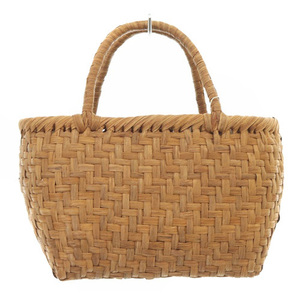  unused goods nai gel ke-bonNIGEL CABOURN BASKET BAG SMALL basket bag handbag inner bag attaching tea color Brown /SR7reti-