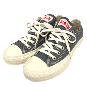 コンバース CONVERSE スニーカー 1SC629 ローカット レースアップ スリッポン 2way 23.5cm グレー 白 ホワイト レディース