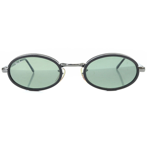 レイバン RAY BAN フルリム ラウンド サングラス 黒 ブラック シルバー色 RB3123 /SR23 メンズ