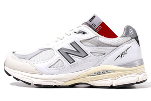 26.5cm NEW BALANCE ニューバランス M990AL3 990 'Sea Salt' スニーカー シーソルト US8.5D USA製 /● メンズ