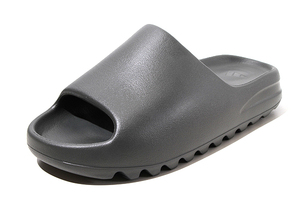 27.5cm 未使用品 adidas アディダス YEEZY SLIDE 'Dark Onyx' イージー スライド ダークオニキス US9 ID5103 /● メンズ