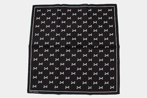 未使用品 2023SS WTAPS ダブルタップス BANDARIA / BANDANA / COTTON. CROSSBONES バンダリア / バンダナ クロスボーンズ 231BXDT-AC01