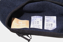 NIGEL CABOURN ナイジェルケーボン リネン ベレー帽 帽子 F NAVY ネイビー 8038-08-66001 /◆ メンズ_画像5