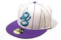 56.8cm 未使用品 ニューエラ 59FIFTY Retro City ダイヤモンドバックス キャップ 帽子 7 1/8 クロームホワイト バングラデシュ製 /● メン_画像1