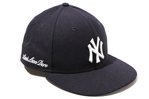 57.7cm NEW ERA × Aime Leon Dore ニューエラ エメレオンドレ ニューヨーク ヤンキース ベースボール キャップ 帽子 7 1/4 NAVY ネイビー