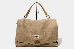 ZANELLATO ザネラート POSTINA ANNI 50 ポスティーナ レザー 2WAY ハンド ショルダー バッグ BEIGE ベージュ /◆☆ レディース